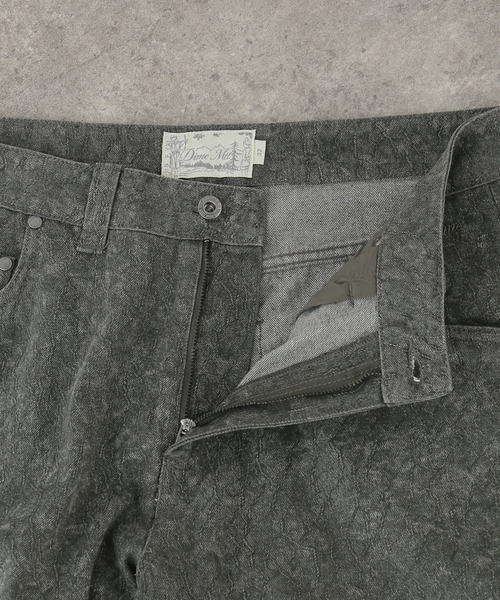 DIME(ダイム)の「【Dime/ダイム】 BAGGY DENIM PANTS(デニムパンツ・レディース・チャコールグレー/ブラック・X-SMALL/MEDIUM)」の9枚目の写真