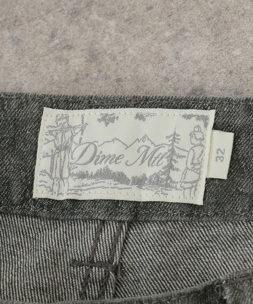 DIME(ダイム)の「【Dime/ダイム】 BAGGY DENIM PANTS(デニムパンツ・レディース・チャコールグレー/ブラック・X-SMALL/MEDIUM)」の11枚目の写真