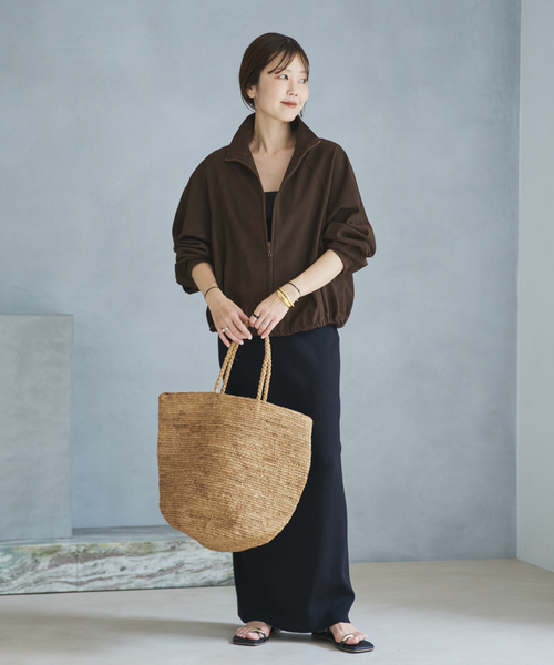 plage（プラージュ）の「suede like balloon ブルゾン（その他アウター・レディース・ブラウン系その他・FREE）」の3枚目の写真