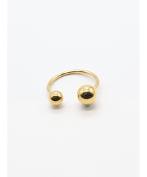 【BILAN】(金属アレルギー軽減)Open Ball Ring/オープンボールリング