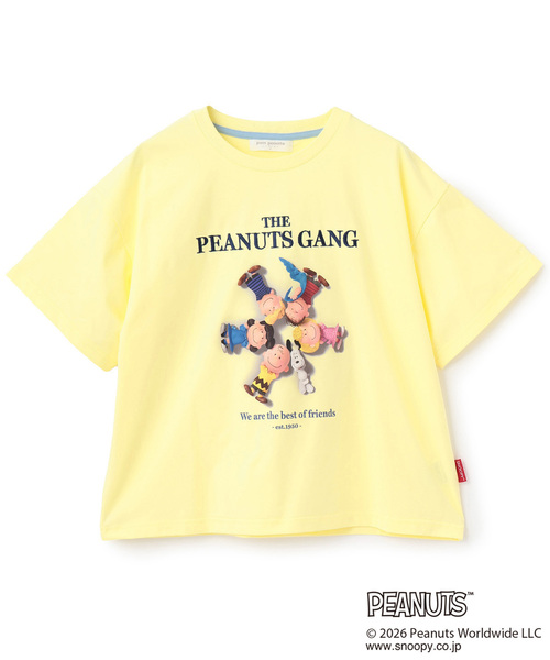 PEANUTS】【接触冷感】グラフィックレギュラーTシャツ（Tシャツ