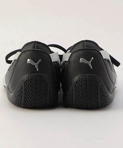 PUMA（プーマ）の「PUMA/プーマ SPEEDCAT BALLET NOVA METALLIC WOMENS[23.5cm～24.5cm展開]/スピードキャット バレエ ノヴァメタリック スニーカ（スニーカー・レディース・ブラック/ホワイト・24.0cm/23.5cm）」の5枚目の写真