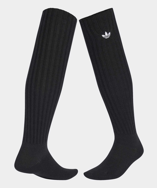 adidas(アディダス)の「スラウチー クルーソックス1足組 / アディダスオリジナルス adidas Originals(ソックス/靴下・メンズ・ブラック・MEDIUM/SMALL/kids-XXL/LARGE/X-LARGE)」の5枚目の写真