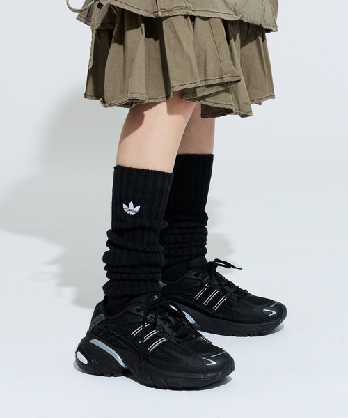 adidas(アディダス)の「スラウチー クルーソックス1足組 / アディダスオリジナルス adidas Originals(ソックス/靴下・メンズ・ブラック・MEDIUM/SMALL/kids-XXL/LARGE/X-LARGE)」の2枚目の写真