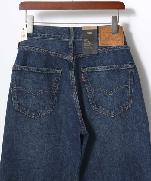 Levi's(リーバイス)の「Levi's/リーバイス 568 LOOSE STRAIGHT/ワイドデニムパンツ/ルーズストレートフィット(デニムパンツ・メンズ・ワンウォッシュ/ブルー系その他/ブラック・30inch/32inch/28inch/36inch/34inch)」の2枚目の写真