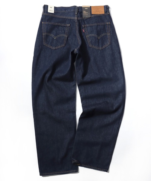 Levi's(リーバイス)の「Levi's/リーバイス 568 LOOSE STRAIGHT/ワイドデニムパンツ/ルーズストレートフィット(デニムパンツ・メンズ・ワンウォッシュ/ブルー系その他/ブラック・30inch/32inch/28inch/36inch/34inch)」の9枚目の写真