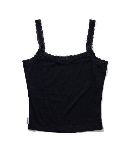 YOUHEE(ユヒ)の「LACE SLEEVELESS_BLACK(Tシャツ/カットソー・レディース・その他・SMALL/MEDIUM)」の3枚目の写真