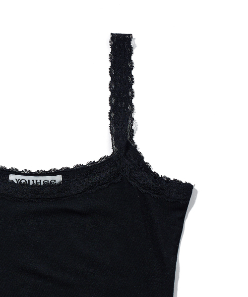 YOUHEE(ユヒ)の「LACE SLEEVELESS_BLACK(Tシャツ/カットソー・レディース・その他・SMALL/MEDIUM)」の4枚目の写真
