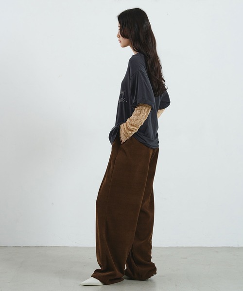 ROSE BUD(ローズバッド)の「CURDUROY PANTS(その他パンツ・レディース・ダークグレー/グリーン/ブラウン・S/M)」の8枚目の写真