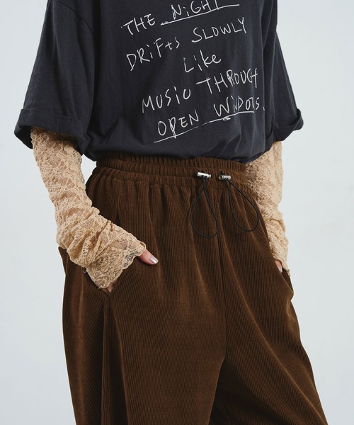ROSE BUD(ローズバッド)の「CURDUROY PANTS(その他パンツ・レディース・ダークグレー/グリーン/ブラウン・S/M)」の10枚目の写真