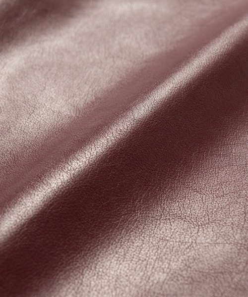 glamb(グラム)の「Synth Leather Baggy Slacks / シンセレザーバギースラックス(スラックス・メンズ・ブラック/ワイン・S/M/L)」の21枚目の写真