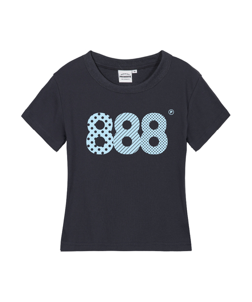 PRIMATE(プライメイト)の「ASPECT NUMBER.888 レディース スリムフィット 半袖Tシャツ 5カラー(Tシャツ/カットソー・レディース・チャコール/ブラック/クリーム/ホワイト/カーキ/チャコールグレー・MEDIUM/LARGE/SMALL)」の4枚目の写真