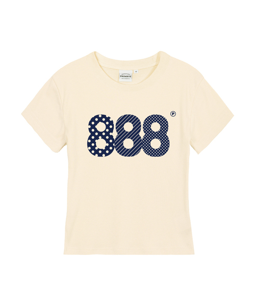 PRIMATE(プライメイト)の「ASPECT NUMBER.888 レディース スリムフィット 半袖Tシャツ 5カラー(Tシャツ/カットソー・レディース・チャコール/ブラック/クリーム/ホワイト/カーキ/チャコールグレー・MEDIUM/LARGE/SMALL)」の5枚目の写真