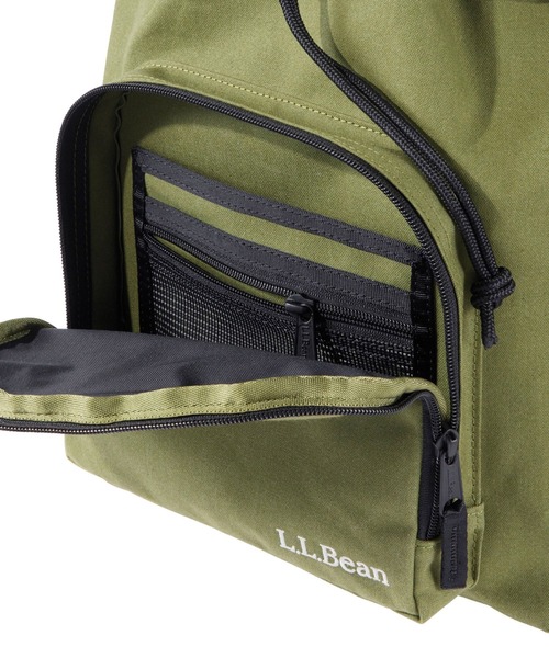 L.L.Bean(エルエルビーン)の「ビニロン/コットン・ドローストリング・バッグ(ショルダーバッグ・レディース・グリーン/カーキブラウン/ブラック・ONE SIZE)」の7枚目の写真