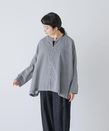 かぐれ | コットンボイル2WAYワイドプルオーバー(シャツ/ブラウス)