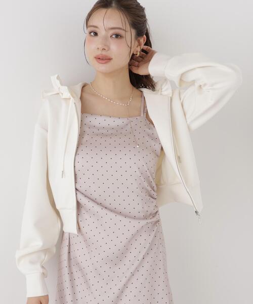 PROPORTION BODY DRESSING(プロポーションボディドレッシング)の「<a>フリルパーカー / 1216260902(パーカー・レディース・グレー系その他/ホワイト系その他・FREE)」の2枚目の写真