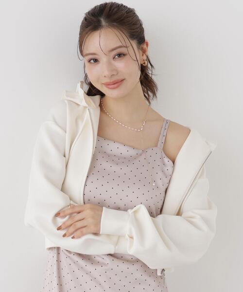 PROPORTION BODY DRESSING(プロポーションボディドレッシング)の「<a>フリルパーカー / 1216260902(パーカー・レディース・グレー系その他/ホワイト系その他・FREE)」の13枚目の写真