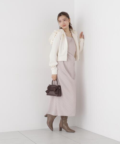 PROPORTION BODY DRESSING(プロポーションボディドレッシング)の「<a>フリルパーカー / 1216260902(パーカー・レディース・グレー系その他/ホワイト系その他・FREE)」の3枚目の写真