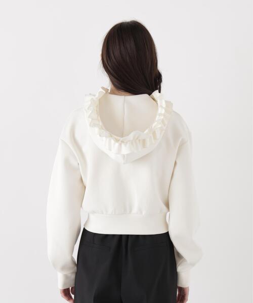 PROPORTION BODY DRESSING(プロポーションボディドレッシング)の「<a>フリルパーカー / 1216260902(パーカー・レディース・グレー系その他/ホワイト系その他・FREE)」の17枚目の写真
