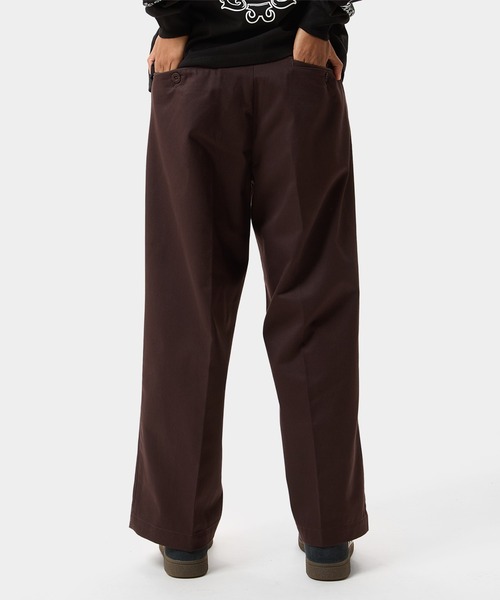HUF(ハフ)の「CLASSIC WIDE CHINO PANT(チノパンツ・メンズ・ブラック/ナチュラル/ブラウン・34/32/30/28)」の14枚目の写真