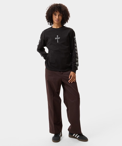 HUF(ハフ)の「CLASSIC WIDE CHINO PANT(チノパンツ・メンズ・ブラック/ナチュラル/ブラウン・34/32/30/28)」の9枚目の写真