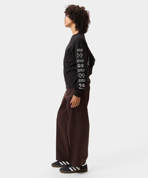 HUF(ハフ)の「CLASSIC WIDE CHINO PANT(チノパンツ・メンズ・ブラック/ナチュラル/ブラウン・34/32/30/28)」の10枚目の写真
