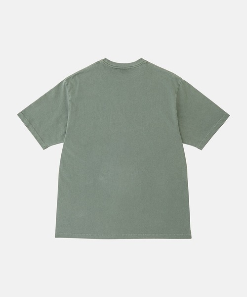 Gramicci(グラミチ)の「BONE TEE PIGMENT DYED|ボーンTシャツピグメントダイ(Tシャツ/カットソー・メンズ・セージグリーン/ライラック/ナチュラル・S/M/XL/2XL)」の11枚目の写真