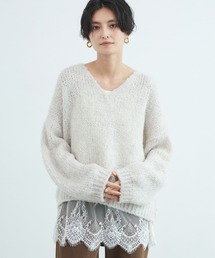 BARNYARDSTORM / TRICOTS JEAN MARC / Vネックニット