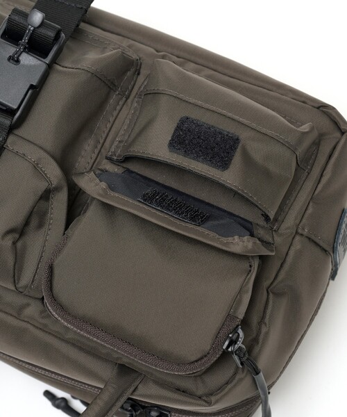 BAICYCLON by Bagjack(バイシクロン バイ バグジャック)の「【BAICYCLON by Bagjack/バイシクロン】MULTI POCKETS 2WAY BAG / マルチポケット2wayバッグ / ユニセックス / BCL-130(ショルダーバッグ・メンズ・ブラウン/ブラック・フリー)」の20枚目の写真