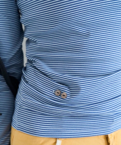 common gull products.(コモンガルプロダクツ)の「同じ帰り道のタンクとロンtee(Tシャツ/カットソー・レディース・ブラウン系/イエロー系/ブルー系・SMALL/LARGE/MEDIUM)」の15枚目の写真