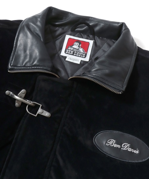 BEN DAVIS(ベンデイビス)の「BEN DAVIS/ベンデイビス FAUX SUEDE RESCUE JACKET/オーバーサイズ フェイクスウェード ワッペン刺繍 レスキュージャケット/ファイヤーマンジャケット/中綿ジャケット/レディース メンズ(ブルゾン・メンズ・ブラック/ブラウン・XL/L/M)」の12枚目の写真