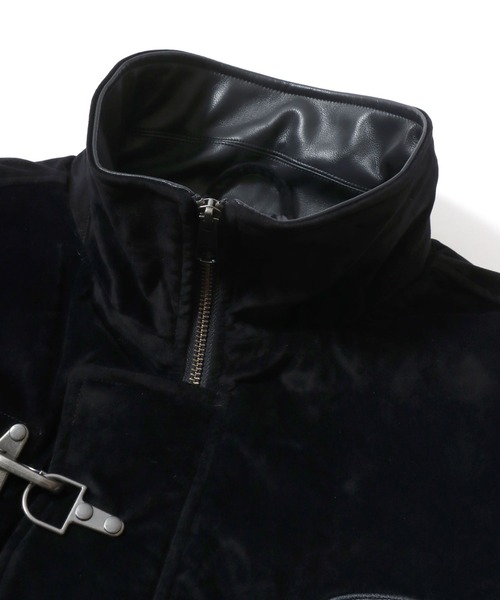 BEN DAVIS(ベンデイビス)の「BEN DAVIS/ベンデイビス FAUX SUEDE RESCUE JACKET/オーバーサイズ フェイクスウェード ワッペン刺繍 レスキュージャケット/ファイヤーマンジャケット/中綿ジャケット/レディース メンズ(ブルゾン・メンズ・ブラック/ブラウン・XL/L/M)」の13枚目の写真