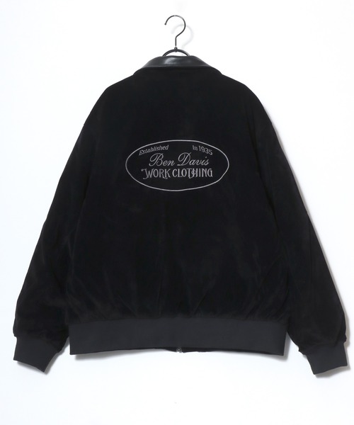 BEN DAVIS(ベンデイビス)の「BEN DAVIS/ベンデイビス FAUX SUEDE RESCUE JACKET/オーバーサイズ フェイクスウェード ワッペン刺繍 レスキュージャケット/ファイヤーマンジャケット/中綿ジャケット/レディース メンズ(ブルゾン・メンズ・ブラック/ブラウン・XL/L/M)」の8枚目の写真
