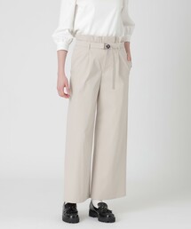 フリルディテールハイウエストパンツ