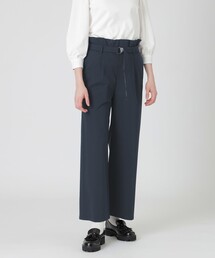 フリルディテールハイウエストパンツ