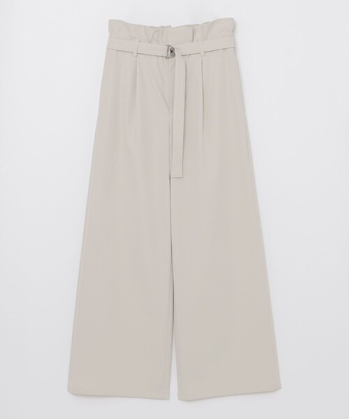 BLUE LABEL CRESTBRIDGE（ブルーレーベルクレストブリッジ）の「フリルディテールハイウエストパンツ（その他パンツ・レディース・ダークネイビー/ライトベージュ・36/38/40）」の5枚目の写真