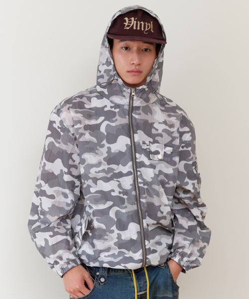 THEVINYLHOUSE（ザバイニルハウス）の「RIBSTOP SHEER WINDBREAKER CAMO（ナイロンジャケット・メンズ・その他・SMALL/MEDIUM/LARGE）」の6枚目の写真