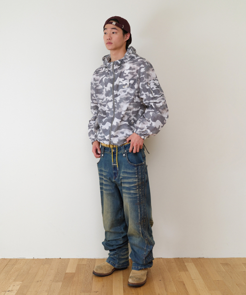 THEVINYLHOUSE（ザバイニルハウス）の「RIBSTOP SHEER WINDBREAKER CAMO（ナイロンジャケット・メンズ・その他・SMALL/MEDIUM/LARGE）」の12枚目の写真