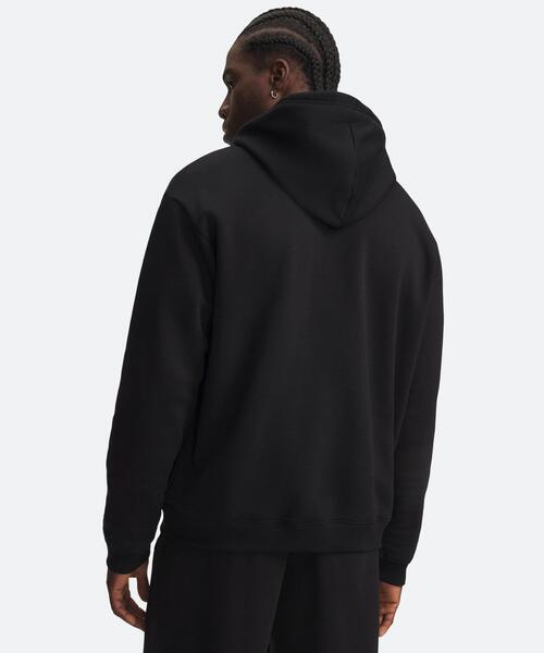 UNDER ARMOUR（アンダーアーマー）の「UAライバルフリース フーディー（ライフスタイル/メンズ）（スウェット・メンズ・ブラック系・2XL/M/S/3XL/XL/L）」の2枚目の写真