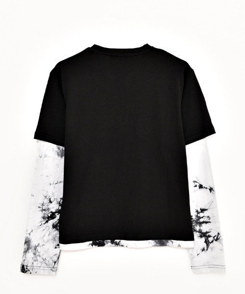 RUDOL（ルドル）の「『RUDOL/ルドル』チェーンレースアップトライバルフェイクレイヤードTシャツ（Tシャツ/カットソー・メンズ・ブラック×レッド/ブラック×ブラック・XL/L/M）」の17枚目の写真
