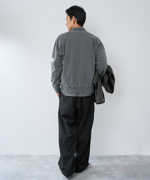 B.C STOCK(ベーセーストック)の「ヘビーTRオーバーパンツ(その他パンツ・メンズ・ブラック/ライトグレー/カーキ/ブラック系その他/グレー/ネイビー・MEDIUM/LARGE)」の9枚目の写真
