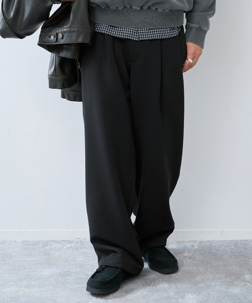 B.C STOCK(ベーセーストック)の「ヘビーTRオーバーパンツ(その他パンツ・メンズ・ブラック/ライトグレー/カーキ/ブラック系その他/グレー/ネイビー・MEDIUM/LARGE)」の10枚目の写真