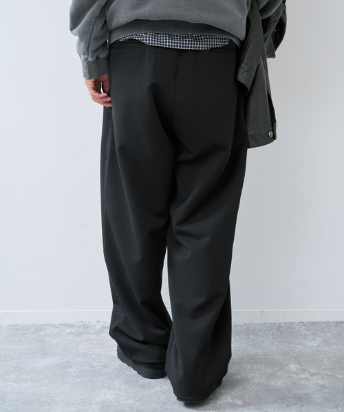 B.C STOCK(ベーセーストック)の「ヘビーTRオーバーパンツ(その他パンツ・メンズ・ブラック/ライトグレー/カーキ/ブラック系その他/グレー/ネイビー・MEDIUM/LARGE)」の12枚目の写真