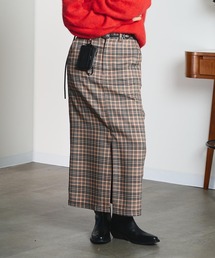 CREOLME | CHECK PENCIL SKIRT(ã¹ã«ãŒã)