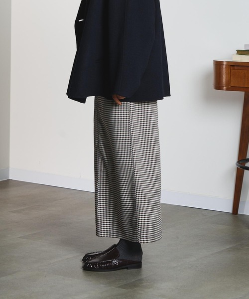 CREOLME(クレオルム)の「CHECK PENCIL SKIRT(スカート・レディース・オレンジ/ブラック・M/S)」の16枚目の写真