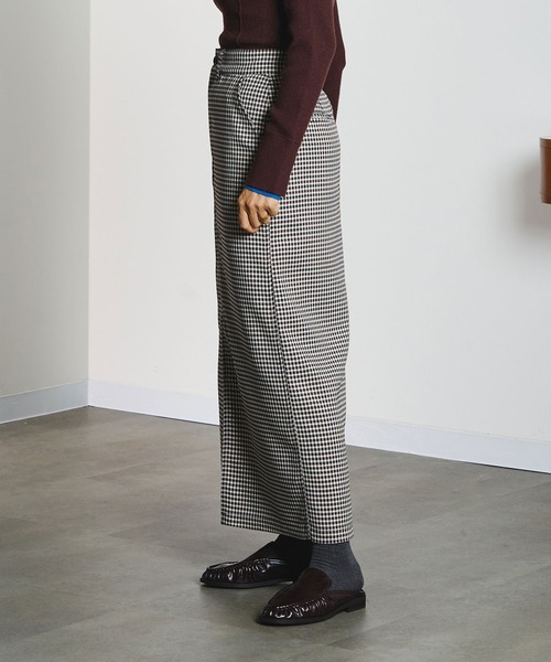 CREOLME(クレオルム)の「CHECK PENCIL SKIRT(スカート・レディース・オレンジ/ブラック・M/S)」の22枚目の写真
