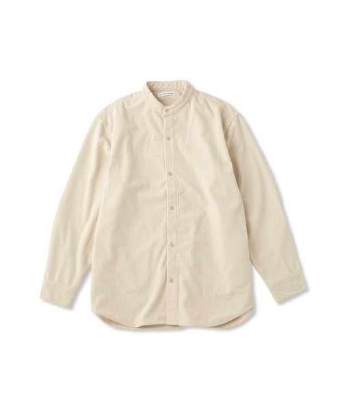 ADAM ET ROPE'(アダムエロペ)の「コールサイドポケットスタンドシャツ/セットアップ対応(シャツ/ブラウス・メンズ・ダークブラウン/チャコールグレー/オフホワイト・LL/L/M/S)」の17枚目の写真