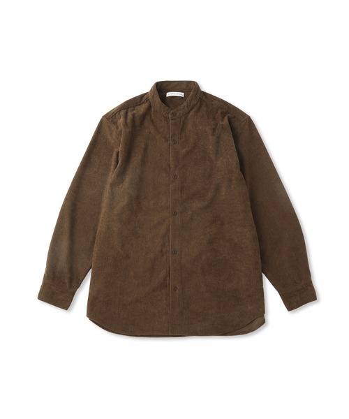 ADAM ET ROPE'(アダムエロペ)の「コールサイドポケットスタンドシャツ/セットアップ対応(シャツ/ブラウス・メンズ・ダークブラウン/チャコールグレー/オフホワイト・LL/L/M/S)」の16枚目の写真