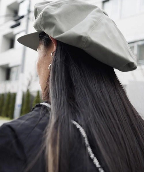 ORGANIC COTTON FLAT BIG CASQUETTE（キャスケット）｜KIJIMA TAKAYUKI