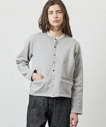 ANATOMICA（アナトミカ）の「ANATOMICA | SWEAT CREW NECK CARDIGAN WOMEN（カーディガン/ボレロ）」